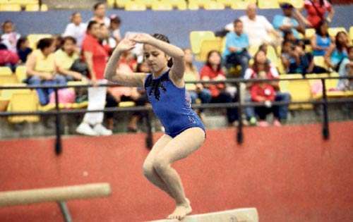<p>Balance. Las ticas tuvieron total dominio del equilibrio.</p>