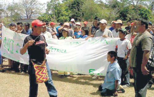 <p>Horconcitos.Las protestas fueron constantes. </p>