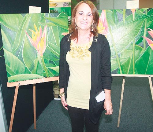 <p>Cuadros. La pintora Tillie Bellizzi muestra sus pinturas.</p>
