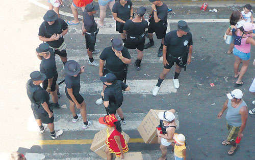 <p>Operativos. La vigilancia será férrea en estos días.</p>