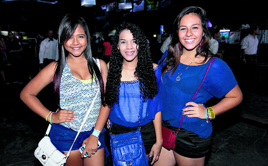 Victoria Elena, Nathasha Reyes y María Sánchez.()