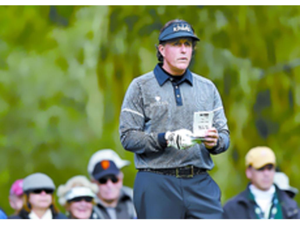 El veterano jugador apunta uno de sus resultados en el PGA Tour.(AP)