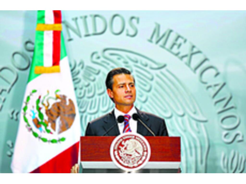 Enrique Peña Nieto lleva un año en el poder.(EFE)