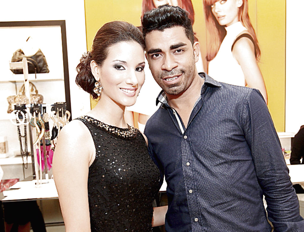 Karen Jordan y Daniel Barrios. ()