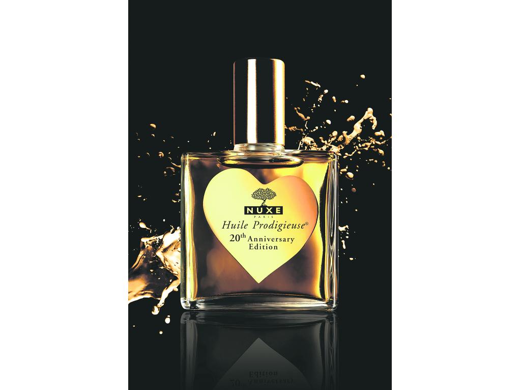 Aroma. Nuxe lanzó Huile prodigieuse, perfume femenino que contiene vitamina E.()