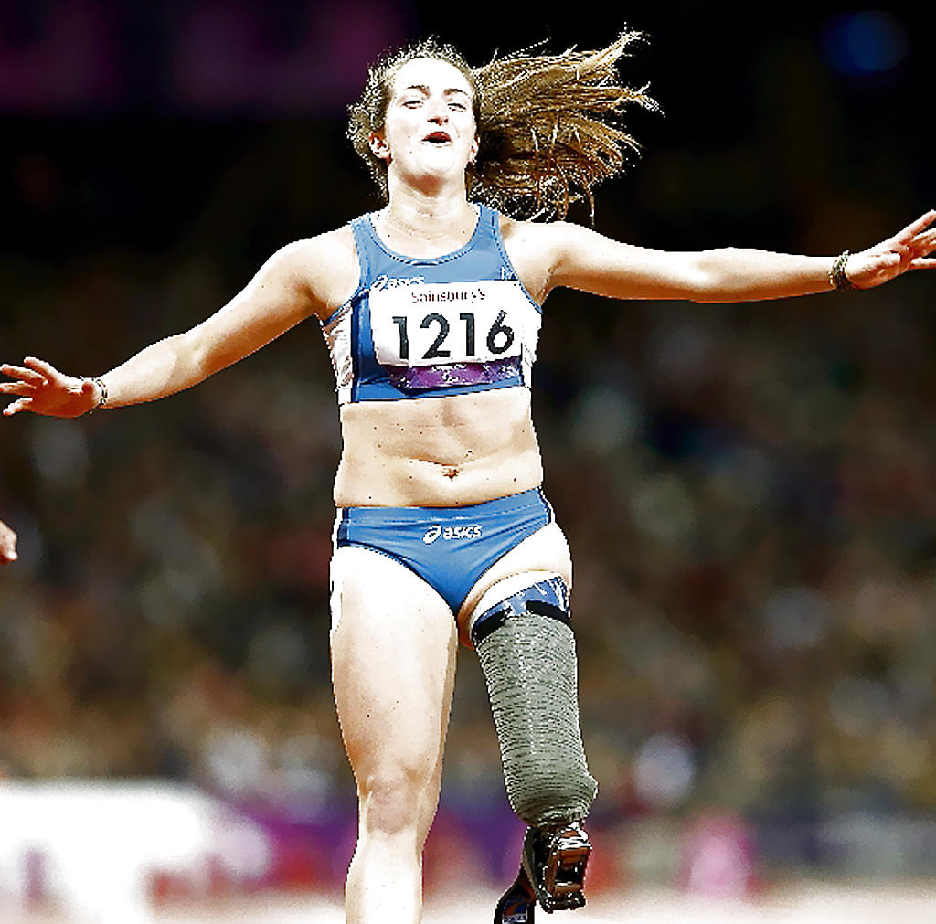 Meta. Martina Caironi se llevó el oro. ()