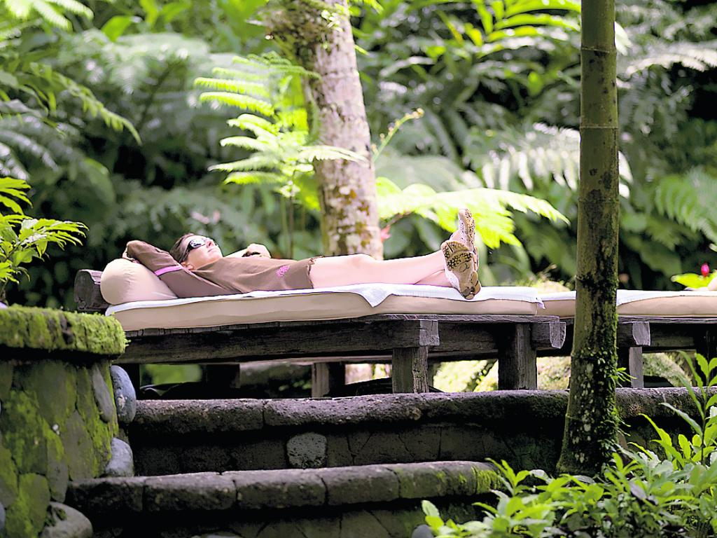 Relajación.En Bali hay lugares que ofrecen servicios de meditación y yoga.()