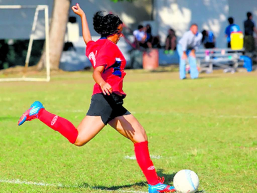Joanna Frauca, jugadora estrella del equipo.(Alberto Ortega)