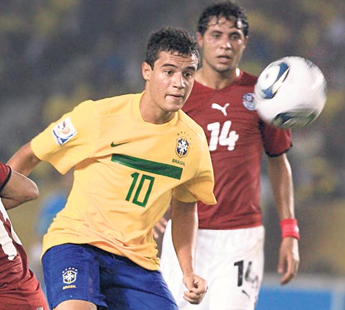 <p>Peligroso. Coutinho es un jugador letal en la ofensiva brasileña.</p>