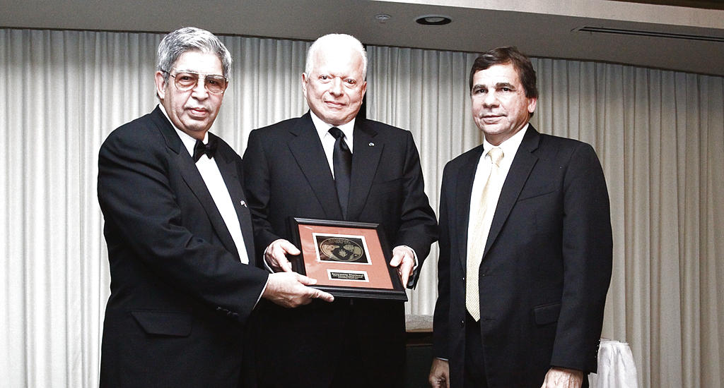 Juan B. Sosa, Eric Arturo Del Valle y Walter Luchsinger.(Cortesía)
