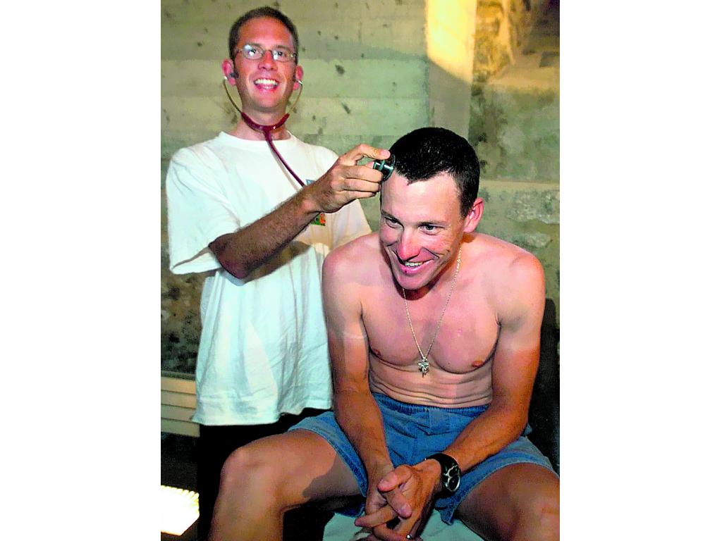 Dopaje. Armstrong fue controlado muchas veces durante el Tour de Francia.(AP)