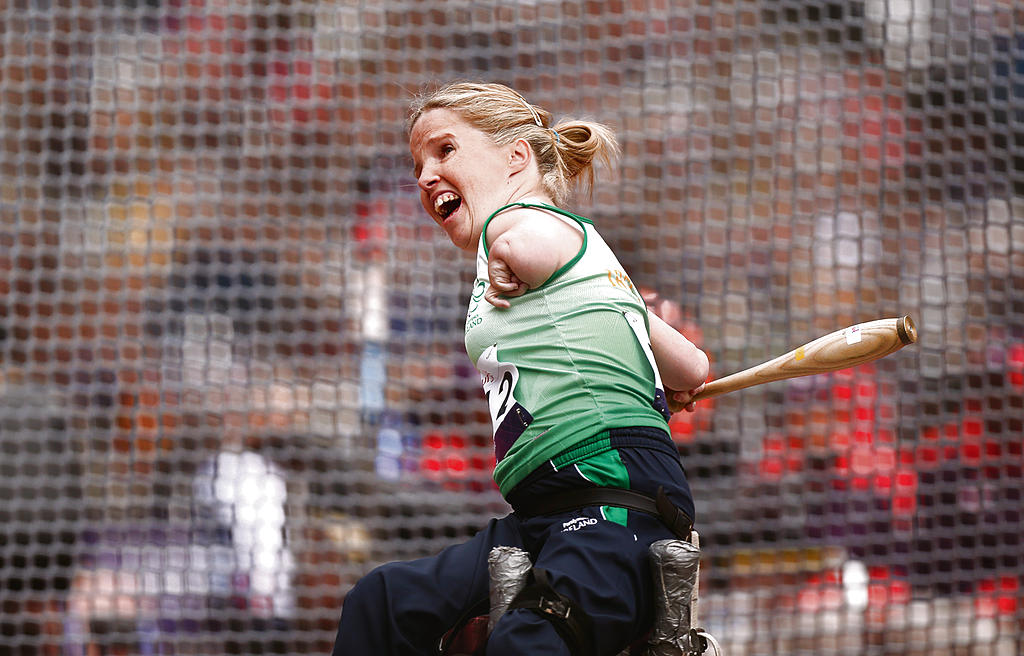 Empuje. La irlandesa Catherine ONeill.(AP)