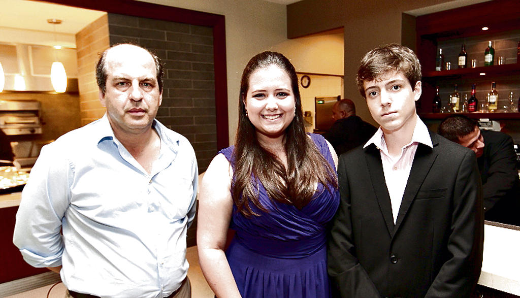 Ramon García de Paredes, Carolina Jiménez y Andrés Jiménez.()