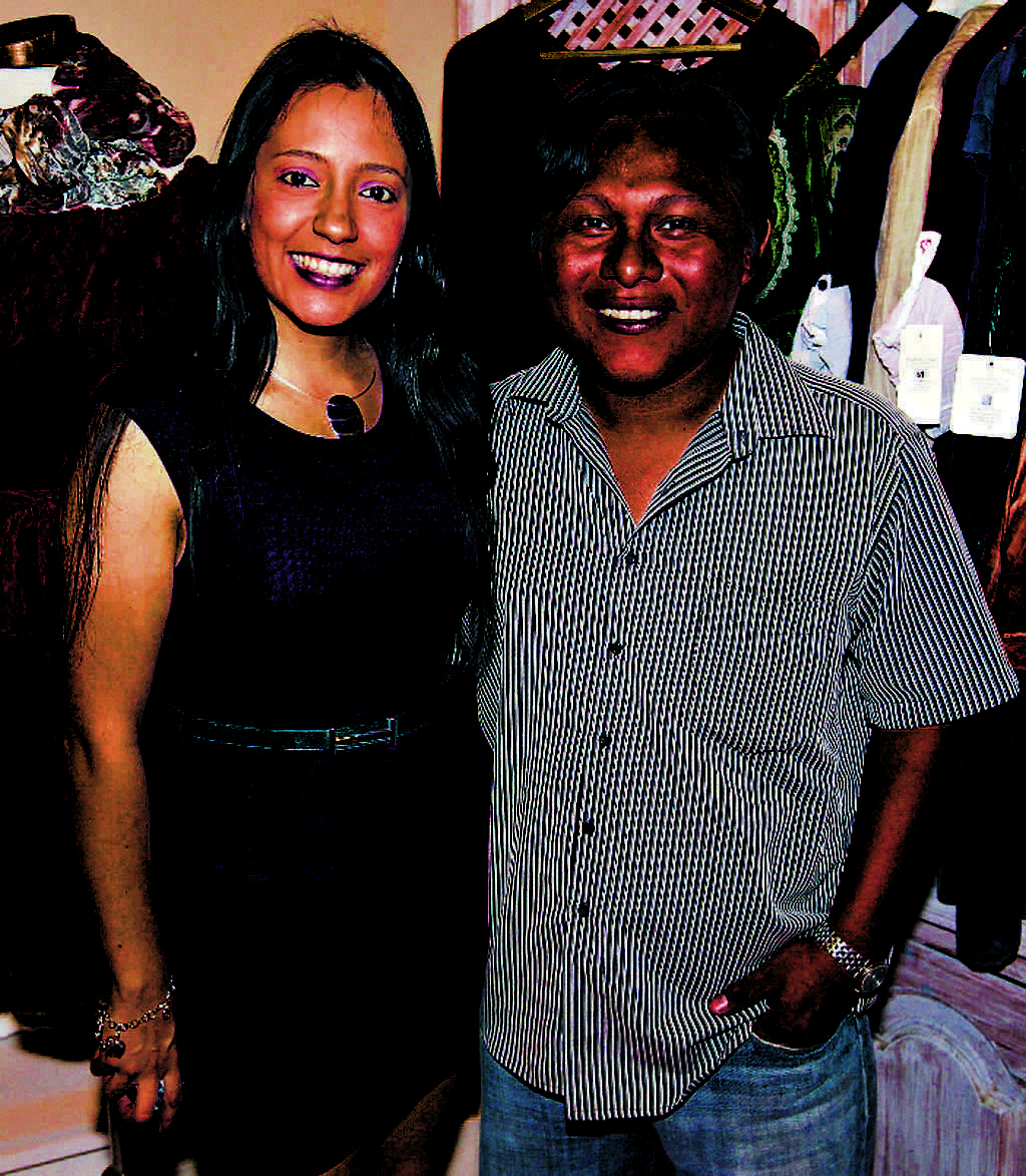 Diana Franco y Maninaindi Roldán.()