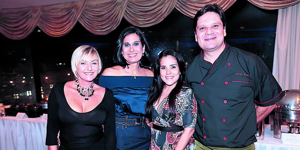Cristina Carli, Carmen López, Nermin Barranco y Carlos Acedo.()