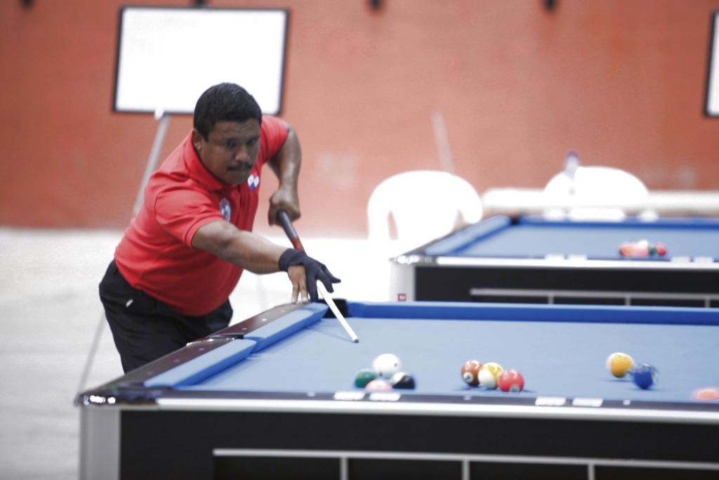 Competencia. Félix Ríos es el subcampeón nacional de billar en la rama masculina.(Carlos Lemos)