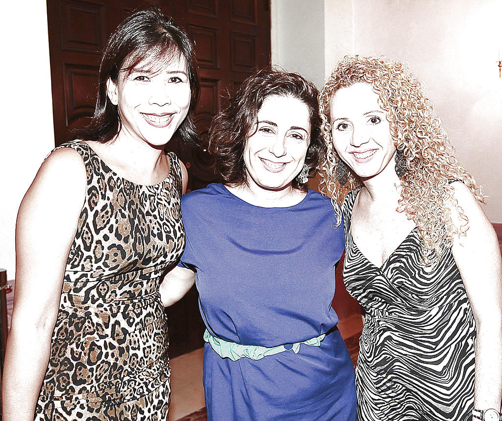 Tabatha Siu, Elisa Pinto y Teresa Benet.()