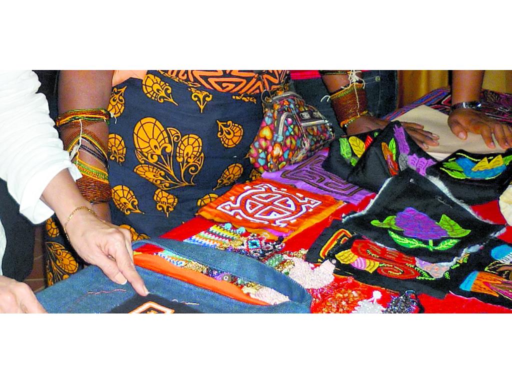 Molas . Los diseños asimétricos son los más buscados.(Cortesía.)