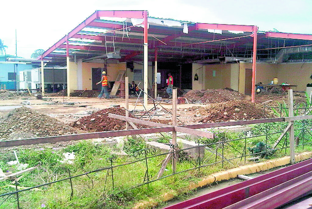 Aún no finaliza la construcción de las nuevas etapas del hospital.()