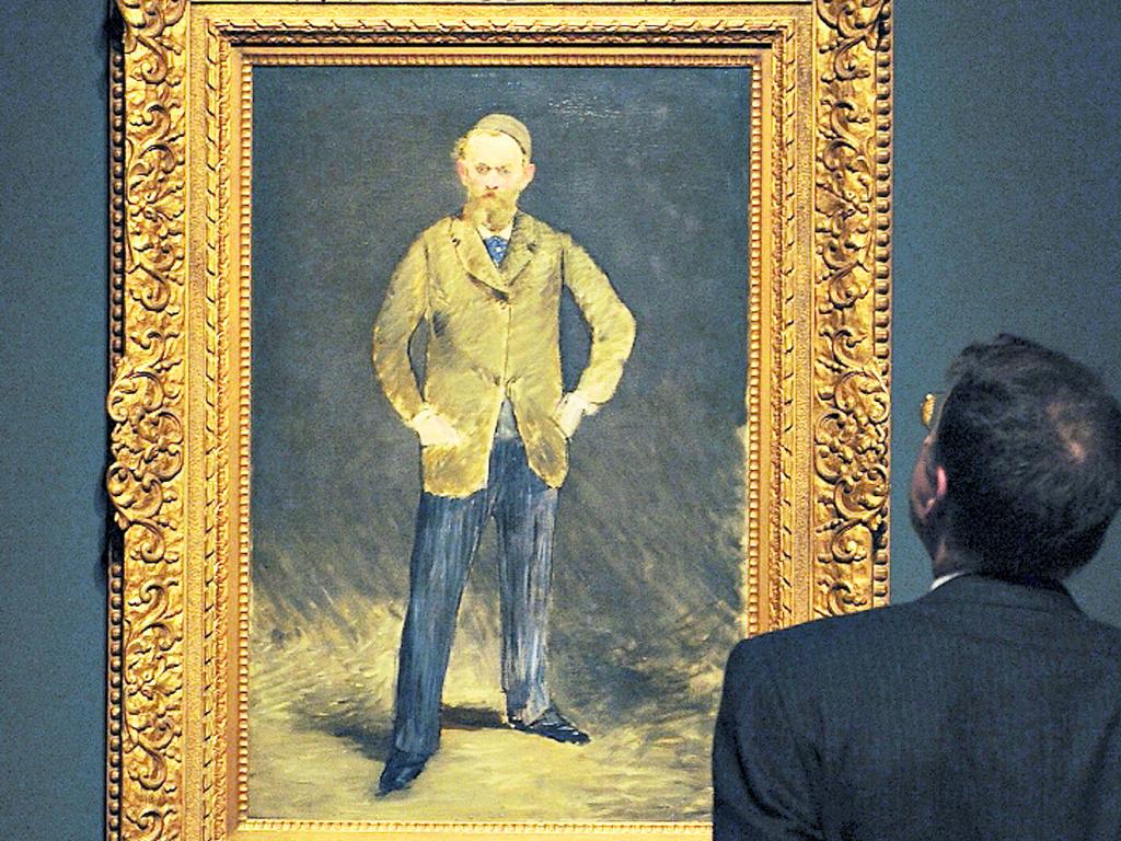 Autoretrato del artista Édouard Manet.()