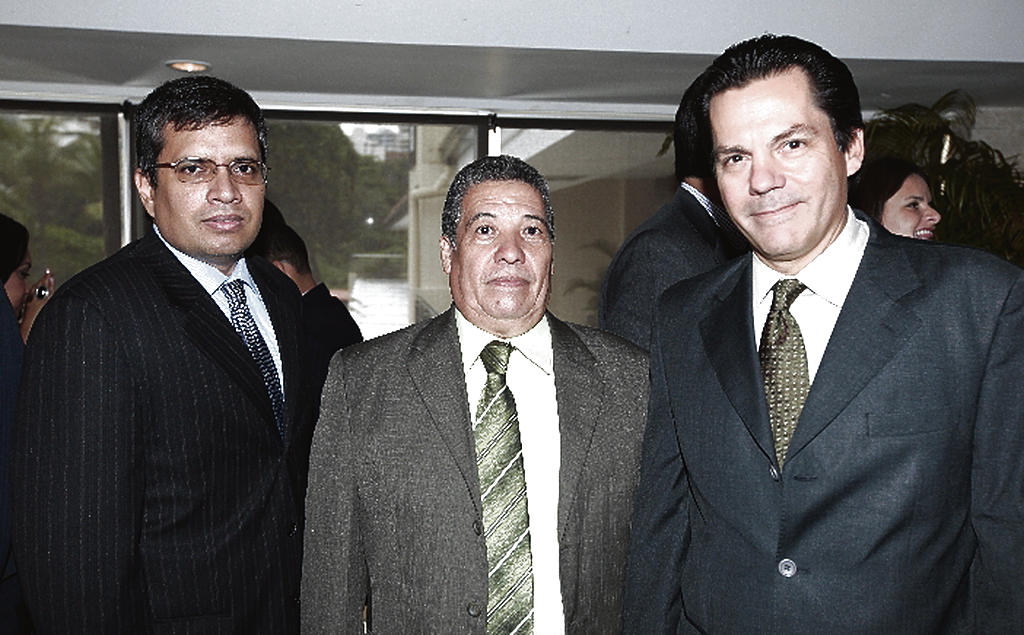 Irving Ureña, Amael Acosta y Gabriel Obarrio. ()