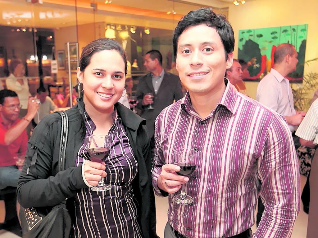 Louise Hernández y Virgilio Benítez.()