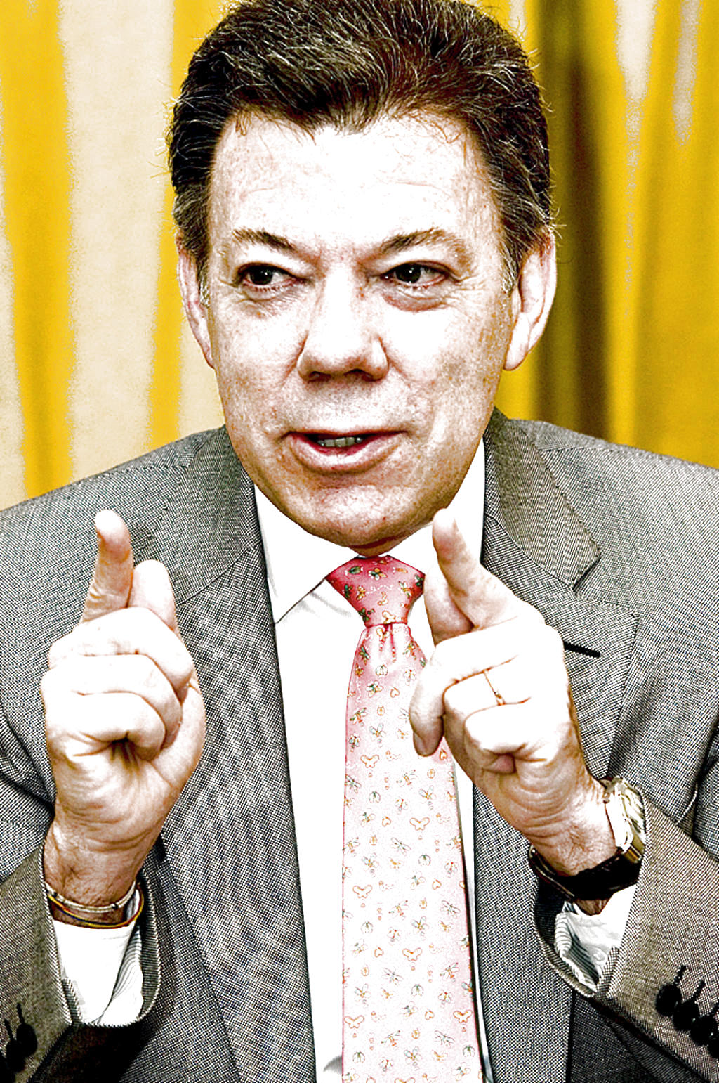 Juan Manuel Santos(BLOOMBERG)