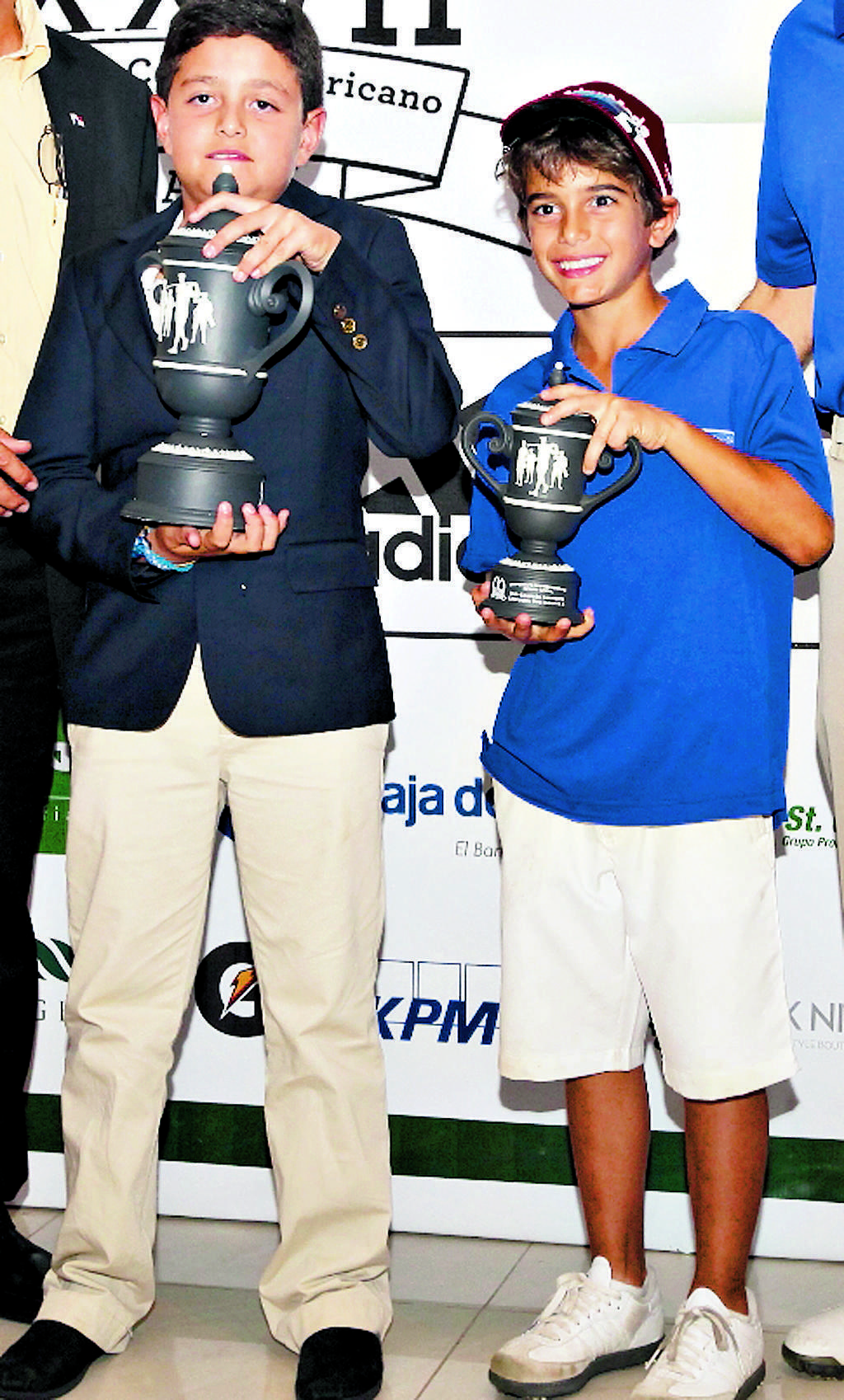 Niños. Daniel Durán (dcha.) y Jorge Reyes (izq.)(Anayansi Gamez)