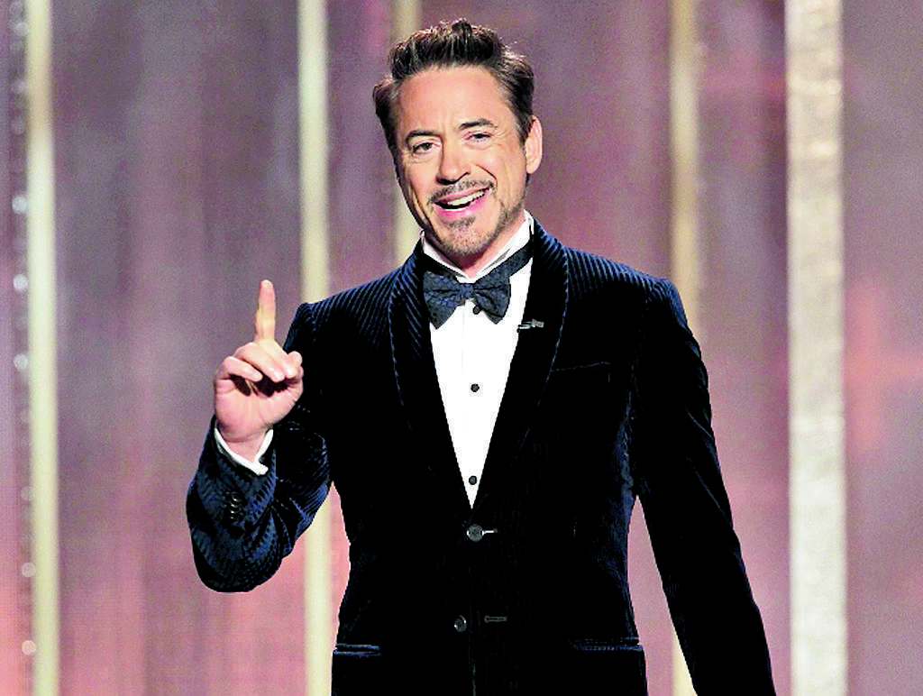 Insólito. Robert Downey Jr. presentó la categoría.()