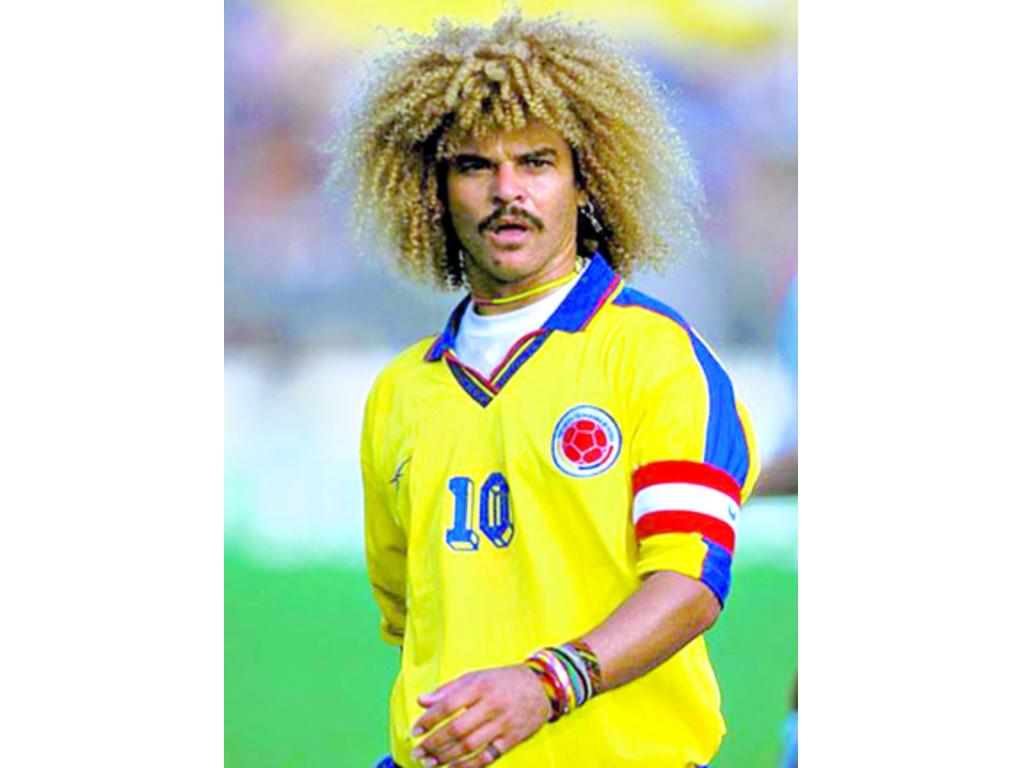 El Pibe Valderrama fue capitán de Colombia en tres mundiales.(EFE)