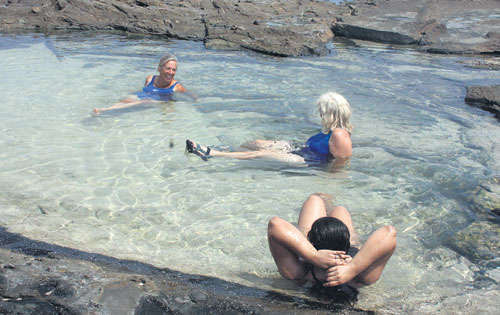 <p>Sorprendente. Isla Boyarena es un jacuzzi natural.</p>
