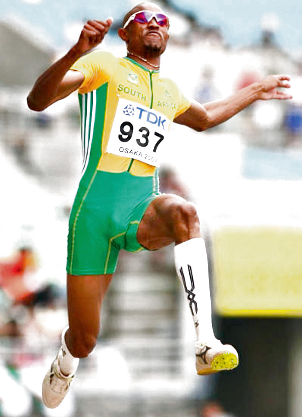 Veterano. Godfrey Khotso Mokoena terminó segundo.(Archivo)