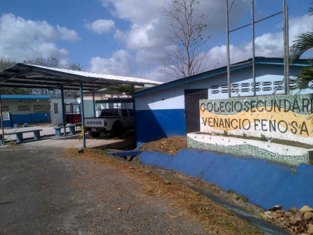 Instalaciones del colegio secundario Venancio Fenosa ubicada en el distrito de Chepo. Foto/Víctor Arosemena<br>