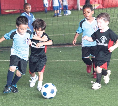 <p>Competencia. Cada astro buscó mostrar su talento.</p>