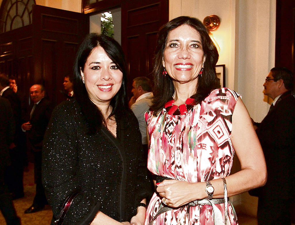Sara de Sáenz y Verónica Arce de Barrios.()