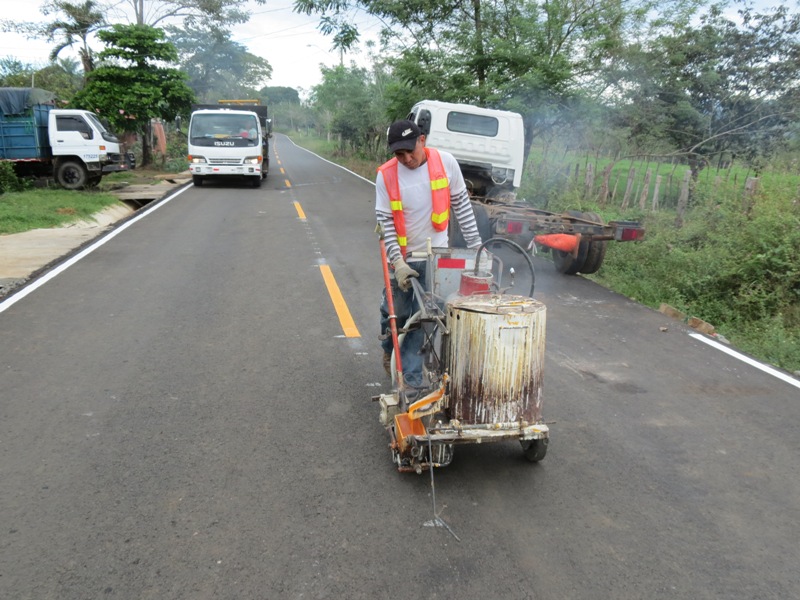 Se rehabilitaron un total de 5 kilómetros de carretera. Foto/Cortesía MOP.<br>