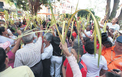 <p>Domingo. El día de la Palma dio inicio a la Semana Mayor.</p>