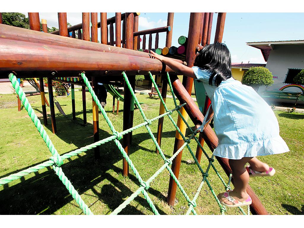 Niños cuentan con lugares de recreación dentro de los albergues(Carlos Lemos)