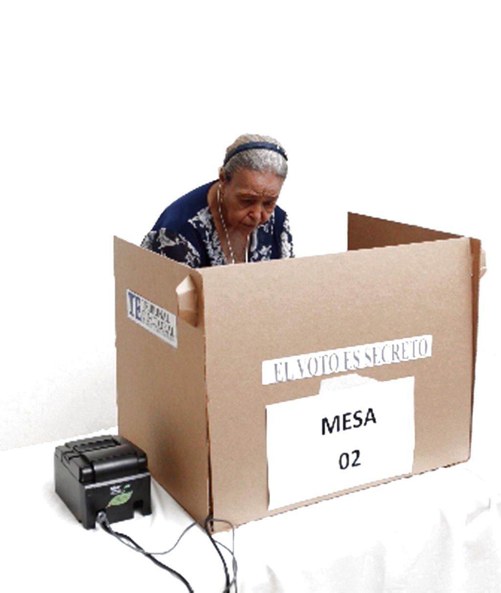 La votación fue lenta.(Noriel Gutiérrez)