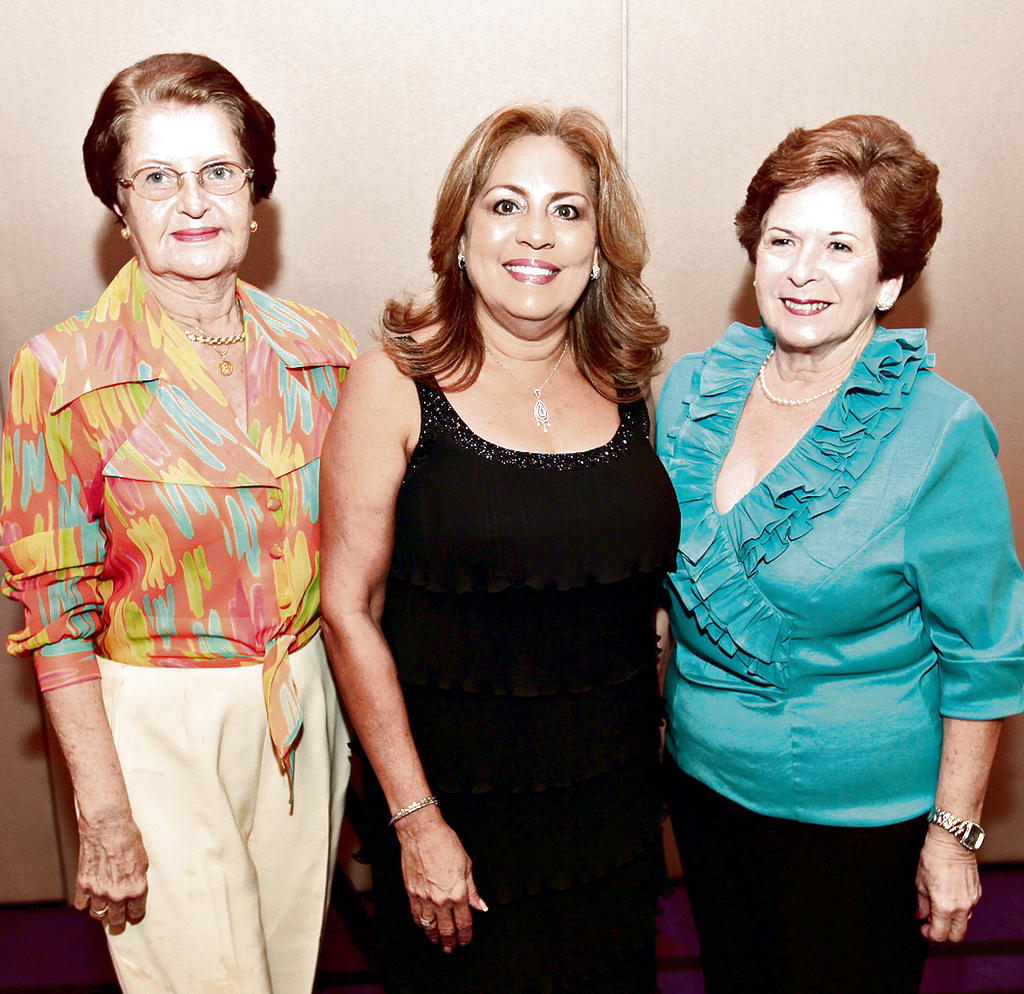 Lupita García, Belinda Chen y Sara Segovia.()