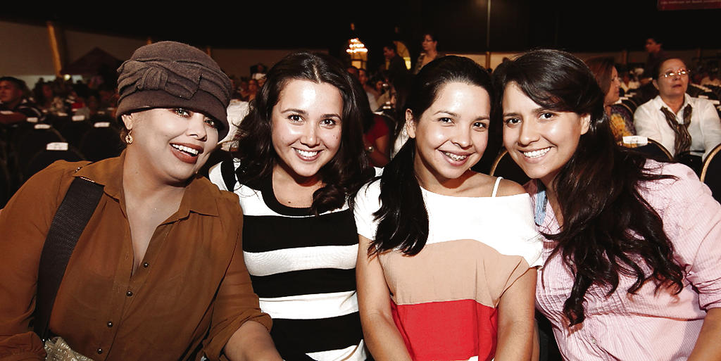 Marbella Palacio, Luznerina Gómez, Carmen Vera y Nataly Farías.()