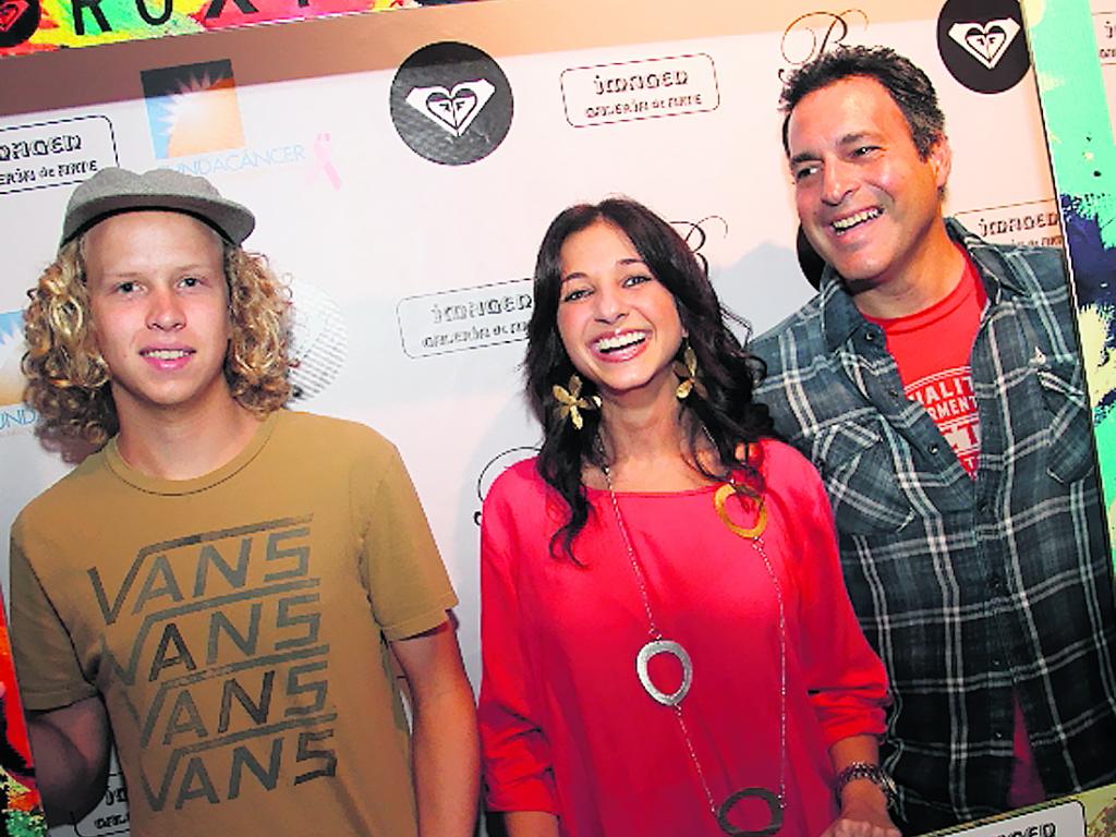 Kevin Smith, Gloria Lang y George Moreno.()