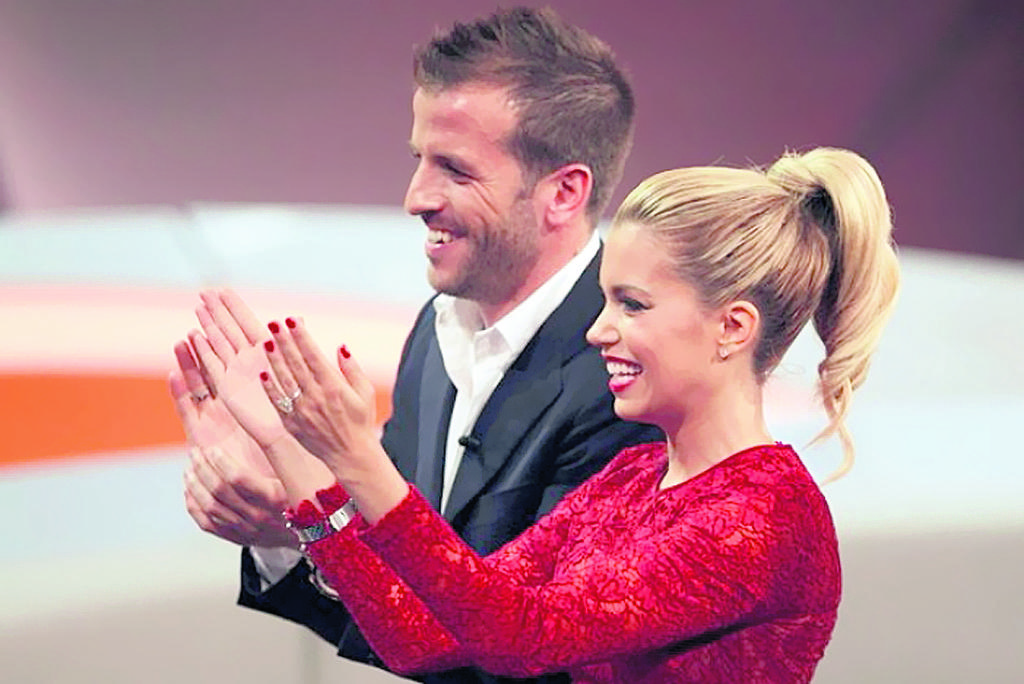 Pareja. Silvye y Rafael Van der Vaart el año pasado. (EFE)
