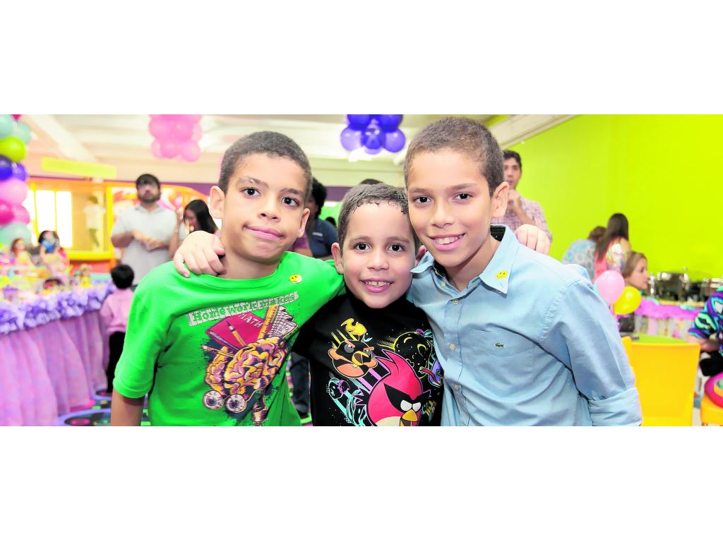 Juan Manuel Carranza, André Reguiera y Juan Daniel Carranza.()