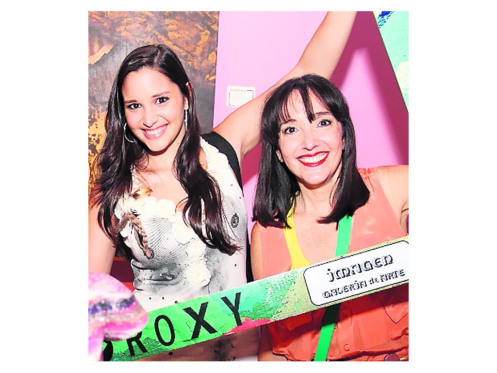 Andrea Arias y Patricia Gallo.()