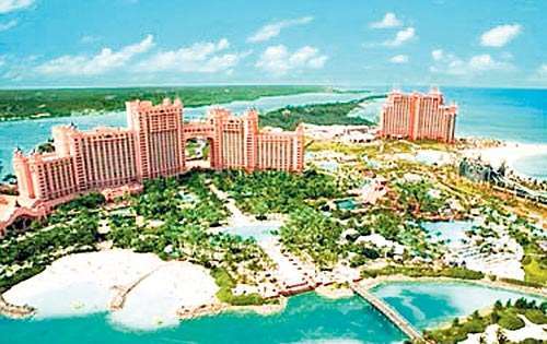 <p>Emblemático resort de las Bahamas, dueño y señor del parque acuático (Aquaventure) más grande del Caribe. Tarifas desde $239</p>