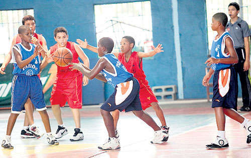 <p>Juego. Uno de las categorías fue La división Sub 12.</p>