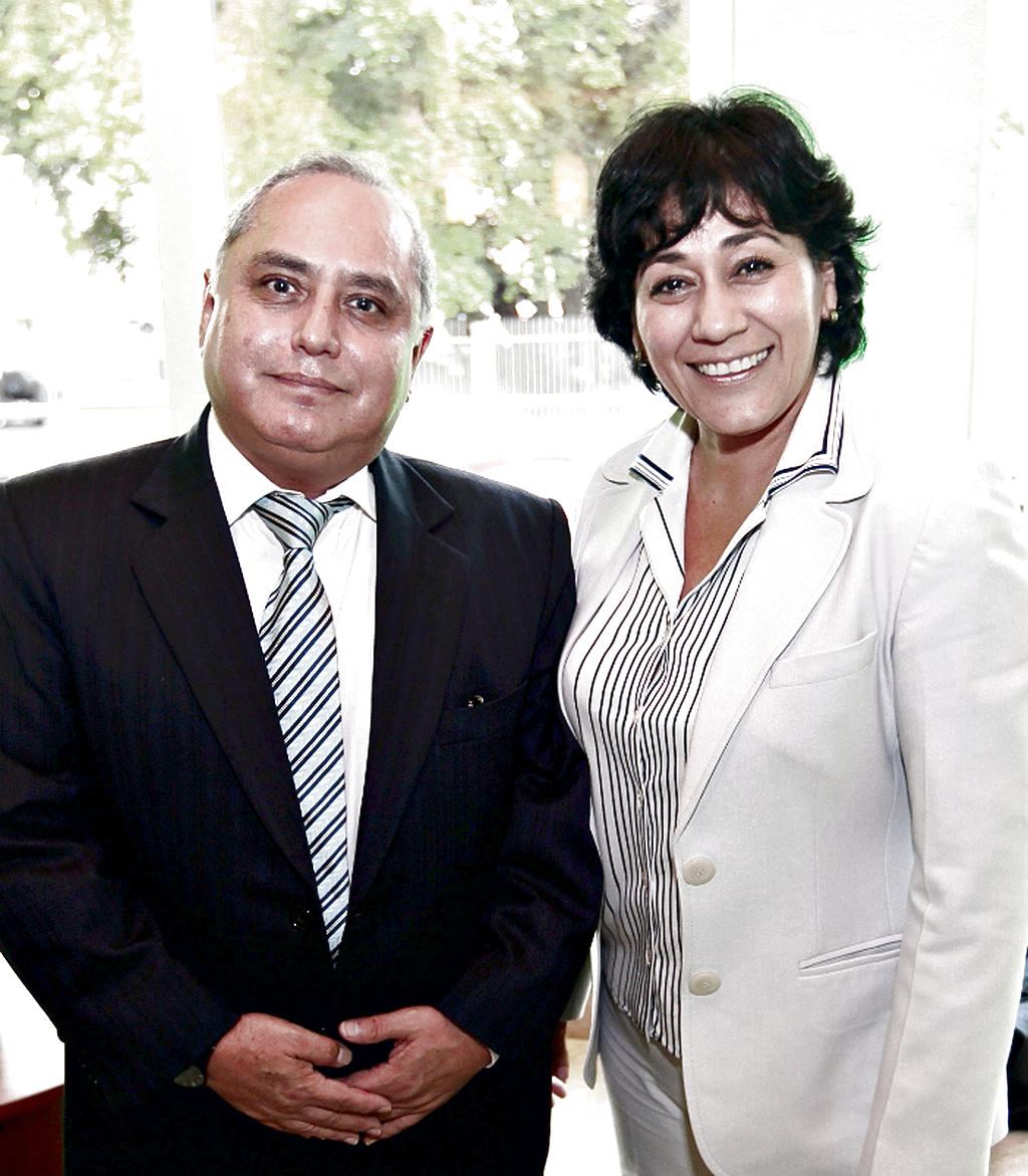 Fernando Fuente y Doris Rueda.()