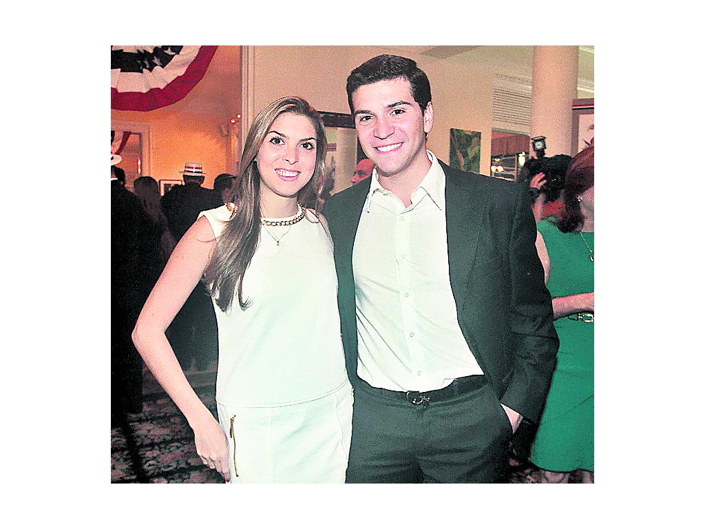 Verónica Arosemena y Ernesto Méndez Chiari.()