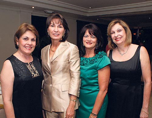 <p>Aurita de Wright, Ligia Bermúdez, Marisela de Ruíz y Margarita Moreno de Vallarino.</p>
